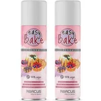 ABACUS Backform Backtrennspray, Pflanzliches Backtrennmittel vegan, (Geschmacksneutral 2-tlg), Keine zusätzlichen Kalorien durch Butter oder Margarine
