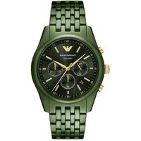 Emporio Armani Chronograph AR70017, Quarzuhr, Armbanduhr, Herrenuhr, Keramik, analog, Tag
