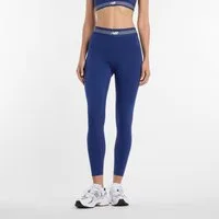 New Balance Funktionstights schnelltrocknend, elastischer Materialmix, aus Polyester und Elasthan