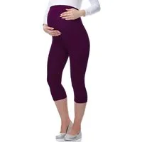 Be Mammy Umstandsleggings Damen 3/4 Capri Schwangerschafts Hosen (1-tlg) aus Viskose