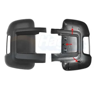 Van Wezel Au?enspiegelkappe rechts Citroen Fiat Peugeot 1651842