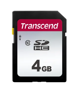 Transcend 300S | ts4gsdc300s | Flash-Speicherkarte - 4 GB