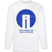 Urban Backwoods Langarmshirt Reynholm Industries II Langarm T-Shirt The IT TV Series Serie Crowd (1-tlg) Office Maurice Sitcom Moss