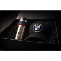 BMW Thermobecher Edle BMW Geschenkbox Geschenkset Thermobecher M Mütze Cap, 2-tlg.