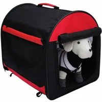 BruKa Tiertransportbox Rex Hundebox Hundetransportbox faltbar Autotransportbox Katzen Hunde, verschieden Farben und Größen erhältlich