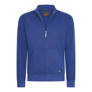 Fleece Zip Jack von Cappuccino Italia in der farbe Blau und in größe L.