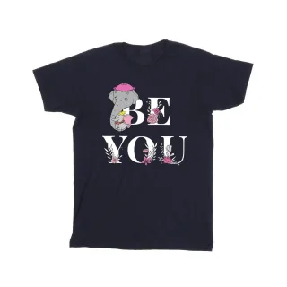 Disney - "Dumbo Be You" T-Shirt für Mädchen (Marineblau)