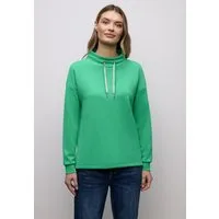 STREET ONE Langarmshirt im Silk Look