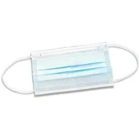BODY PRODUCTS Relax Pharma und Kosmetik GmbH Gesichtsmaske Medizinischer Mundschutz OP Maske Typ II blau 50 Stück, 50-tlg., Typ II, 3-lagig, BFE ≥ 98 %, latexfreie Ohrschlaufen