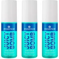 Essence Körperspray essence JUICY BOMB body mist 06 Moody Musk, 3-tlg.