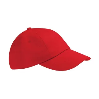 Beechfield - Baseball-Mütze Niedriges Profil (Rot)