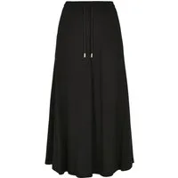URBAN CLASSICS Jerseyrock Urban Classics Damen Ladies Viscose Midi Skirt (1-tlg)