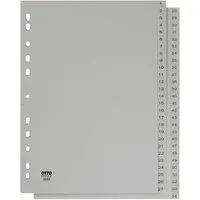 Otto Office Aktenordner, Register 1-54, DIN A4, 54-tlg., Kunststoff
