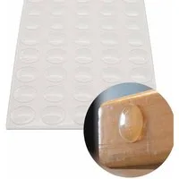 BENSON Anschlagpuffer Anschlagpuffer Elastikpuffer Selbstklebend, (50 St), Schutzpuffer, Wandschutz, Möbelschutz