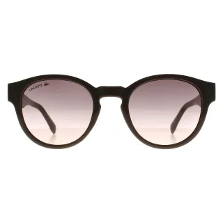 Lacoste Round Womens Transparent Hellgrau Taupe Nude Gradient L6000S