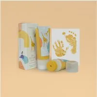 KINDACUTE Bastelfarbe Bio Stempelspaß 50ml Tube, Für Hand- und Fußabdrücke