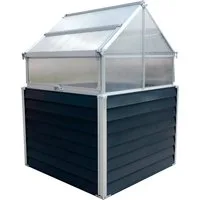 WESTMANN Hochbeet Store & Grow, BxTxH: 120x120x169 cm