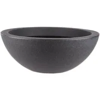 BigDean Pflanzschale XXL Wasserschale Ø 52 cm Höhe ca. 19 cm Brunnenschale für Miniteich (Packung, 1 St., Schale), Pflanzschale, Brunnenschale, Frostsicher, Robuster Kunststoff