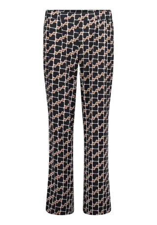 Betty Barclay - Schlupfhose Dark Blue/Brown - Gr. - 40