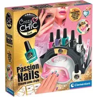 Clementoni® Kreativset Crazy Chic, Passion Nails, Made in Europe