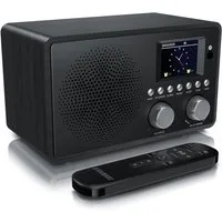 BEARWARE Radio mit TFT Display, UKW FM, Wecker, Bluetooth, Küchenradio digital Digitalradio (DAB) (Digitalradio (DAB), FM-Tuner, Automatischer & manueller Suchlauf, Equalizer, DAB, USB, AUX IN, Alarm)