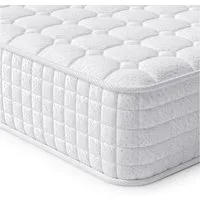 Taschenfederkernmatratze Federkernmatratze 30cm hoch, 24cm hoch H3 Kaltschaummatratze Weiß TT1, Vesgantti, 24 cm hoch, Öko-Tex, 7-Zonen, Druckentlastung