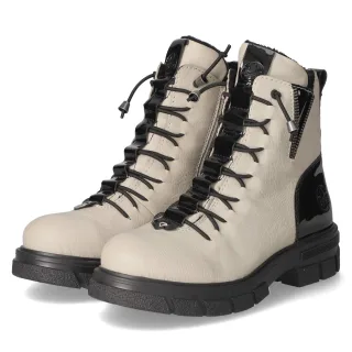 Rieker Boots  Beige - Gr. 36 -  Textil