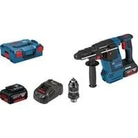 Akku-Bohrhammer GBH 18V-26 F Professional, 18Volt blau/schwarz, 2x Li-Ionen Akku 5,0Ah, in L-BOXX