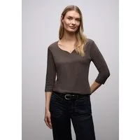 STREET ONE 3/4-Arm-Shirt Style ADA mit Herzausschnitt