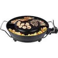 Tristar Fondue Tristar Korean Hot Pot Grill Fondue Schwarz, 3.00 l