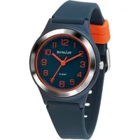SINAR Quarzuhr XB-48 Jugend Armbanduhr Sportuhr Silikonband, analog sportlich modern Geschenkidee Jugend Ø 36 mm