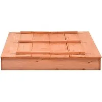 vidaXL Sandkasten, Sandkiste Tannenholz 95×90×15 cm