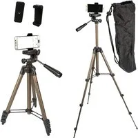 TronicXL Smartphone-Halterung Tripod Smartphone Stativ Kamerastativ zb für Honor Samsung Wiko Sony