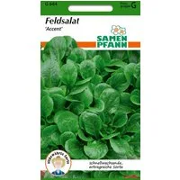 SAMEN PFANN Gemüsesamen Feldsalat, Accent - schnellwachsend, Salat-Samen Blattsalat-Samen, Valerianella locusta