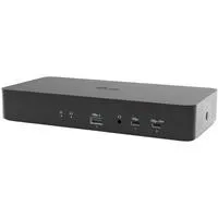 Universal Intelligent Dual Display Docking Station, Dockingstation schwarz, Power Delivery 100W
