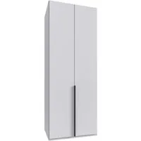 Wimex Kleiderschrank Mugano,in 5 Breiten,2 Höhen,2 Tiefen, viele Farben, Made in Germany (in Basic oder Premium Ausstattung) mit langen Griffen aus Metall, mit oder ohne Spiegel