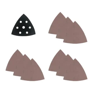 Milwaukee Schleifnetz Deltaschleifer 93x93mm 10-teiliges Set für Deltaschleifer - 4932500195