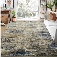 GarveeMore Teppich weiche moderne abstrakte Muster Teppiche, Maschine waschbar,Rutschfester Teppich,für Schlafzimmer Wohnzimmer