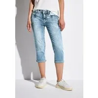 STREET ONE 3/4-Jeans Style Crissi mit Glitzer-Detail