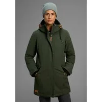 KangaROOS Parka mit Teddy Fellimitat gefüttert, Winterjacke