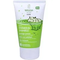 WELEDA AG Duschgel WELEDA Kids 2in1 Shower & Shampoo spritzig. Limette 150 ml