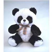 Rasehorn Kuscheltier Panda Teddy Pandabär ca. 30 cm Stofftier Bär (1-St)