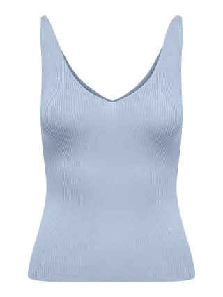 JDY - JDYNANNA S/L TOP KNT NOOS Kentucky Blue - Gr. - XS