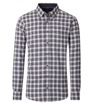 CASAMODA - Freizeithemd blau - Gr. - XXL