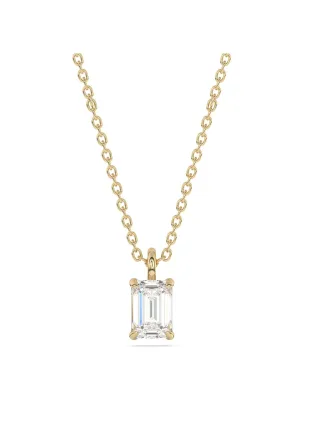 Diam Addict Halskette 585 Gelbgold mit im Labor gezüchtetem Diamanten