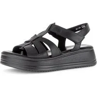 Gabor Rhodos Keilsandalette Riemchensandale, Sommerschuh mit modischen Riemchen, G-Weite