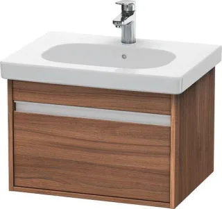 Duravit Ketho Waschtischunterbau wandhängend Nussbaum Matt 600x455x410 mm - KT667007979 KT667007979