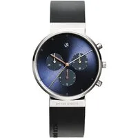 Jacob Jensen Chronograph Chrono 605K, Quarzuhr, Armbanduhr, Herrenuhr, analog, Tag