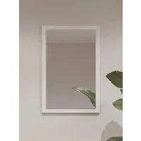 OTTO home Garderobenspiegel Cross,Breite 40-60 cm moderner Flurspiegel hochkant oder quer hängend, Wandspiegel mit Rahmenoptik