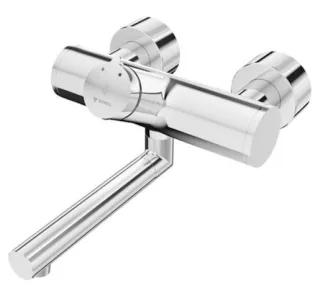 Schell Aufputz-Waschtischarmatur VITUS VW-SC-M Selbstschl.,Mischw.,man.TD,270 Ausl.,chr, 016590699 016590699